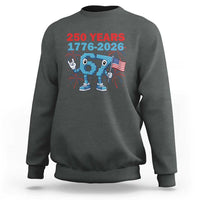 250th America Anniversary Sweatshirt Funny Italian Brainrot Meme 4th of July