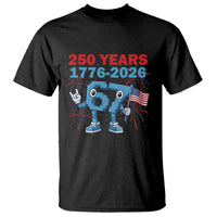 250th America Anniversary T Shirt Funny Italian Brainrot Meme 4th of July