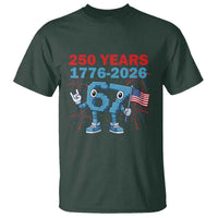 250th America Anniversary T Shirt Funny Italian Brainrot Meme 4th of July