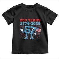 250th America Anniversary Toddler T Shirt Funny Italian Brainrot Meme 4th of July