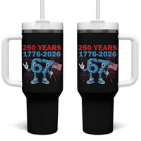 250th America Anniversary Tumbler With Handle Funny Italian Brainrot Meme 4th of July