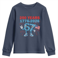 250th America Anniversary Youth Sweatshirt Funny Italian Brainrot Meme 4th of July