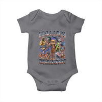 Funny Italian Brainrot Meme 4th of July Baby Onesie