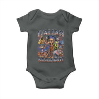 Funny Italian Brainrot Meme 4th of July Baby Onesie