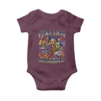 Funny Italian Brainrot Meme 4th of July Baby Onesie