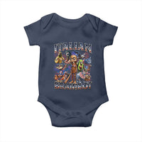 Funny Italian Brainrot Meme 4th of July Baby Onesie