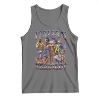 Funny Italian Brainrot Meme 4th of July Tank Top
