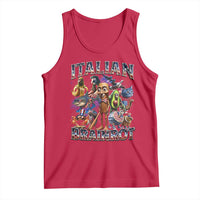 Funny Italian Brainrot Meme 4th of July Tank Top