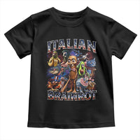 Funny Italian Brainrot Meme 4th of July Toddler T Shirt
