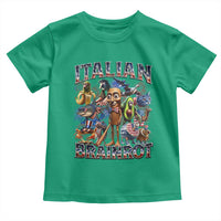 Funny Italian Brainrot Meme 4th of July Toddler T Shirt