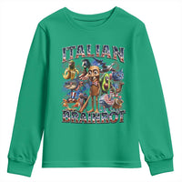 Funny Italian Brainrot Meme 4th of July Youth Sweatshirt