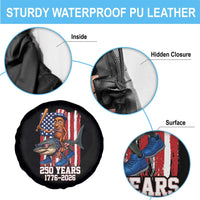250th America Anniversary Spare Tire Cover Funny Tung Tung Tung Sahur Tralalero Tralala 4th of July