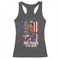 250th America Anniversary Racerback Tank Top Funny Tung Tung Tung Sahur Tralalero Tralala 4th of July