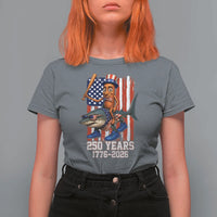 250th America Anniversary T Shirt For Women Funny Tung Tung Tung Sahur Tralalero Tralala 4th of July