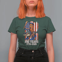250th America Anniversary T Shirt For Women Funny Tung Tung Tung Sahur Tralalero Tralala 4th of July