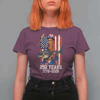 250th America Anniversary T Shirt For Women Funny Tung Tung Tung Sahur Tralalero Tralala 4th of July