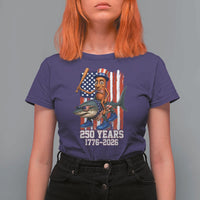 250th America Anniversary T Shirt For Women Funny Tung Tung Tung Sahur Tralalero Tralala 4th of July
