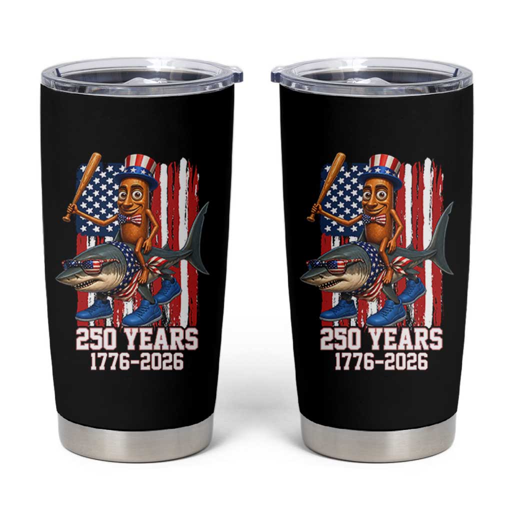 250th America Anniversary Tumbler Cup Funny Tung Tung Tung Sahur Tralalero Tralala 4th of July