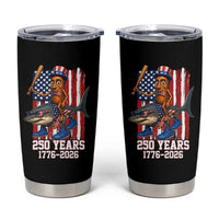 250th America Anniversary Tumbler Cup Funny Tung Tung Tung Sahur Tralalero Tralala 4th of July