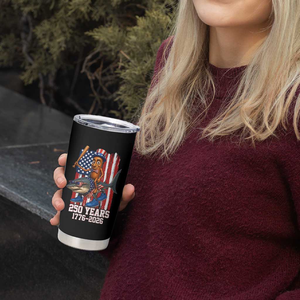 250th America Anniversary Tumbler Cup Funny Tung Tung Tung Sahur Tralalero Tralala 4th of July