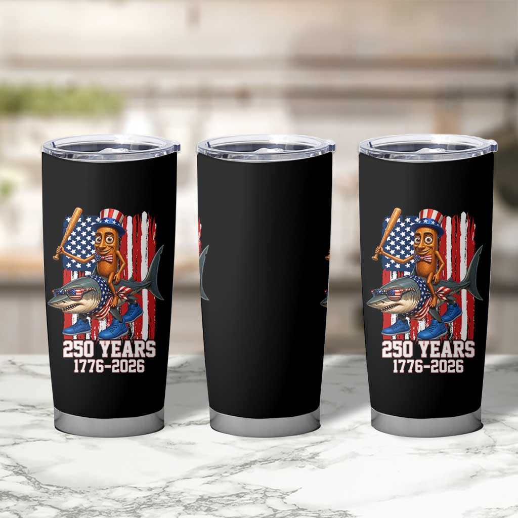 250th America Anniversary Tumbler Cup Funny Tung Tung Tung Sahur Tralalero Tralala 4th of July