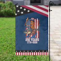 250th America Anniversary Patriotic Garden Flag Funny Tung Tung Tung Sahur Tralalero Tralala 4th of July