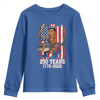 250th America Anniversary Youth Sweatshirt Funny Tung Tung Tung Sahur Tralalero Tralala 4th of July