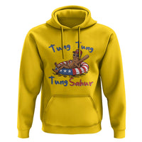 Tung Tung Tung Sahur Italian Brainrot 4th of July Hoodie