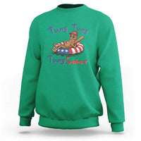 Tung Tung Tung Sahur Italian Brainrot 4th of July Sweatshirt