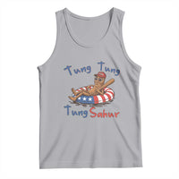 Tung Tung Tung Sahur Italian Brainrot 4th of July Tank Top