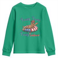 Tung Tung Tung Sahur Italian Brainrot 4th of July Youth Sweatshirt