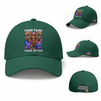 Tung Tung Sahur Italian Brainrot 4th Of July Meme Baseball Cap