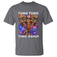 Tung Tung Sahur Italian Brainrot 4th Of July Meme T Shirt