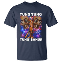 Tung Tung Sahur Italian Brainrot 4th Of July Meme T Shirt