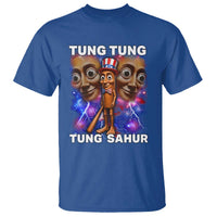 Tung Tung Sahur Italian Brainrot 4th Of July Meme T Shirt