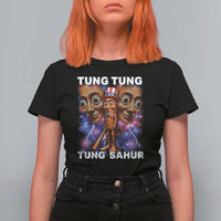 Tung Tung Sahur Italian Brainrot 4th Of July Meme T Shirt For Women