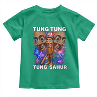 Tung Tung Sahur Italian Brainrot 4th Of July Meme Toddler T Shirt