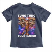 Tung Tung Sahur Italian Brainrot 4th Of July Meme Toddler T Shirt