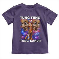 Tung Tung Sahur Italian Brainrot 4th Of July Meme Toddler T Shirt