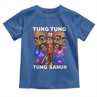 Tung Tung Sahur Italian Brainrot 4th Of July Meme Toddler T Shirt