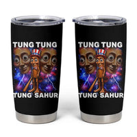 Tung Tung Sahur Italian Brainrot 4th Of July Meme Tumbler Cup