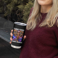 Tung Tung Sahur Italian Brainrot 4th Of July Meme Tumbler Cup