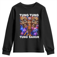 Tung Tung Sahur Italian Brainrot 4th Of July Meme Youth Sweatshirt