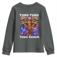 Tung Tung Sahur Italian Brainrot 4th Of July Meme Youth Sweatshirt
