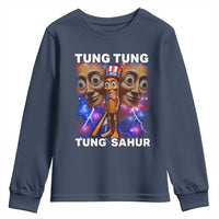 Tung Tung Sahur Italian Brainrot 4th Of July Meme Youth Sweatshirt