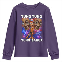 Tung Tung Sahur Italian Brainrot 4th Of July Meme Youth Sweatshirt