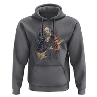 Abraham Lincoln Playing Guitar 4th of July Hoodie