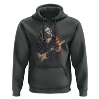Abraham Lincoln Playing Guitar 4th of July Hoodie