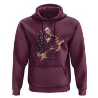 Abraham Lincoln Playing Guitar 4th of July Hoodie