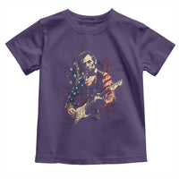 Abraham Lincoln Playing Guitar 4th of July Toddler T Shirt